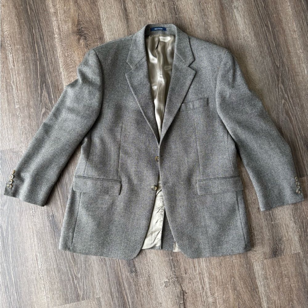 Vintage Ralph Lauren University 100% Lambswool Blazer